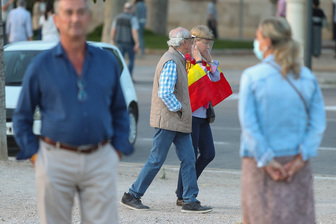 Fotos: Nuevas protestas en Valencia por la gestión del Gobierno