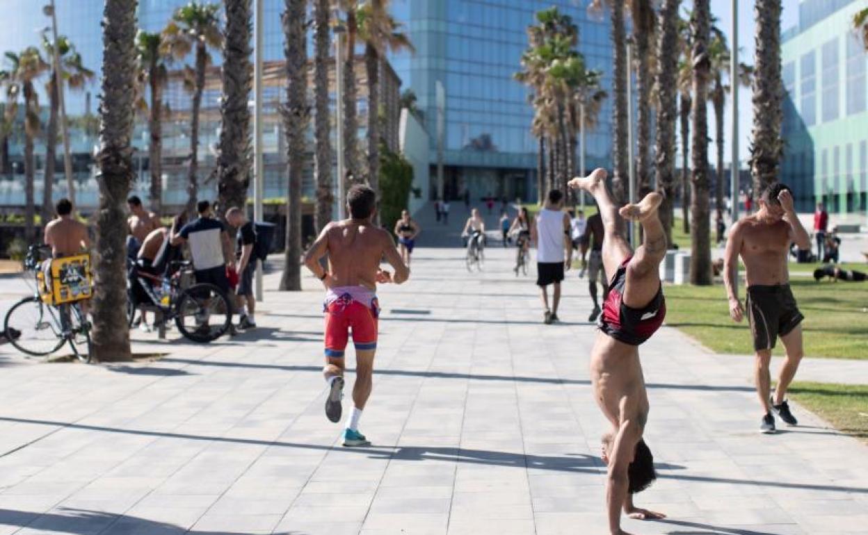 Deporte en la calle. 