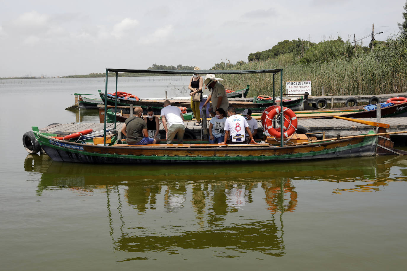 Fotos: El Palmar y la Albufera recuperan poco a poco el pulso