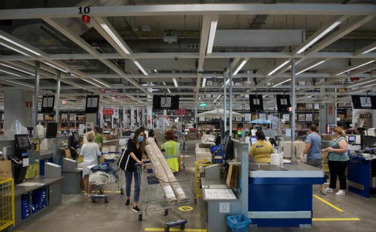 Una tienda de Ikea. 