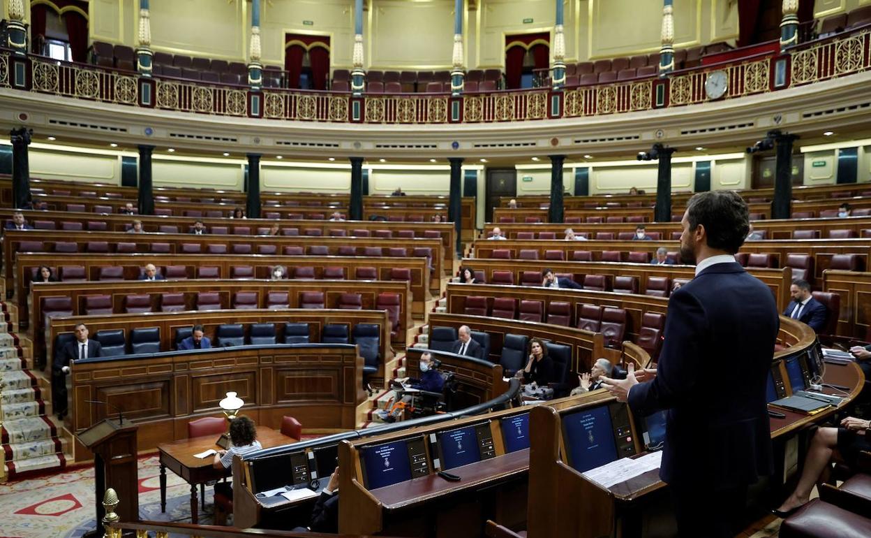 El Congreso de los Diputados, el pasado miércoles. 