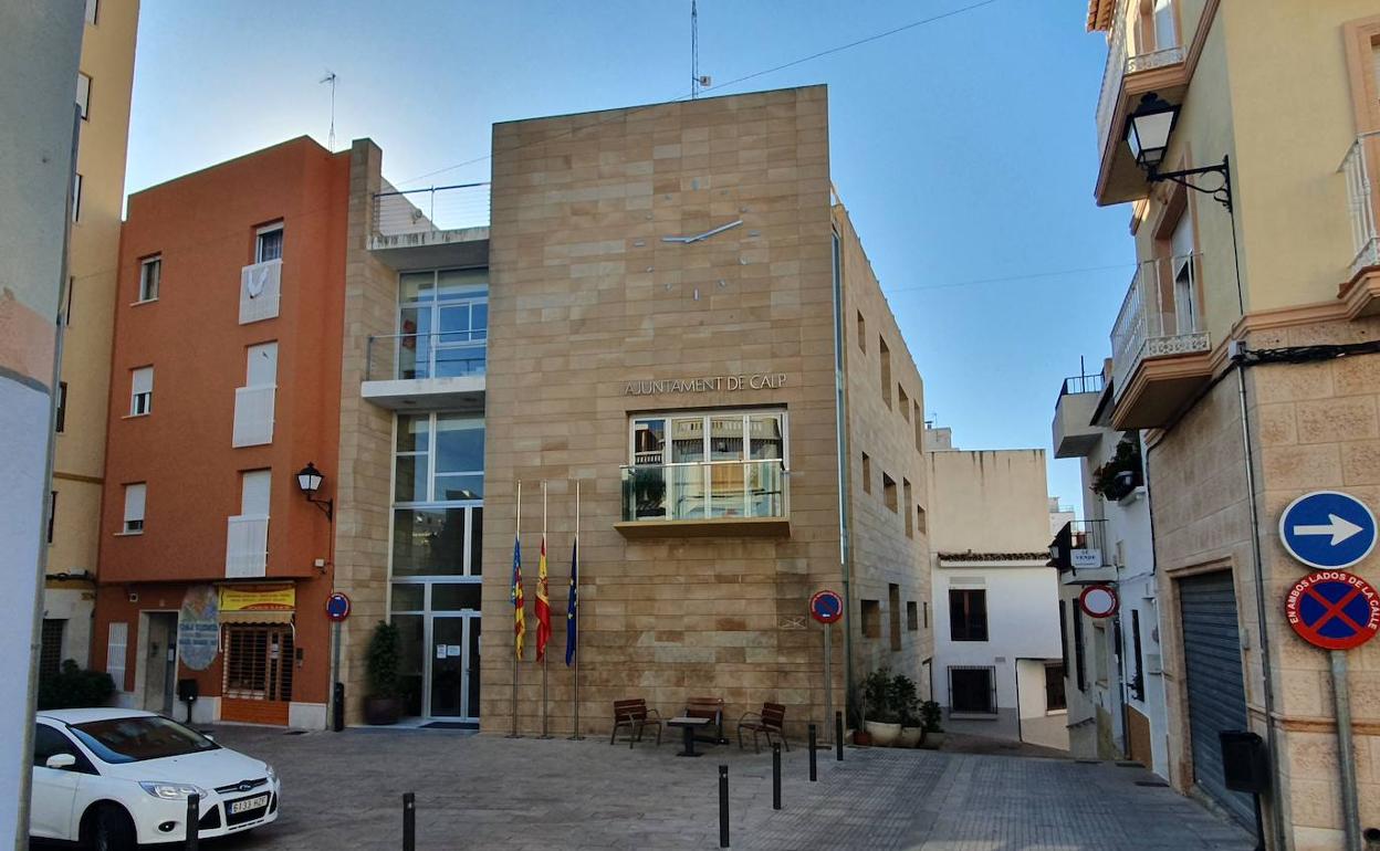 La Casa Consistorial de Calp. 