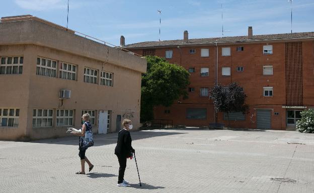 La plaza Tirant lo Blanch. 