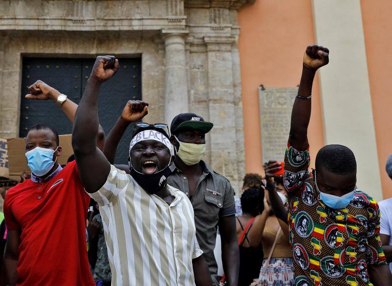 Fotos: Manifestación en Valencia contra el racismo