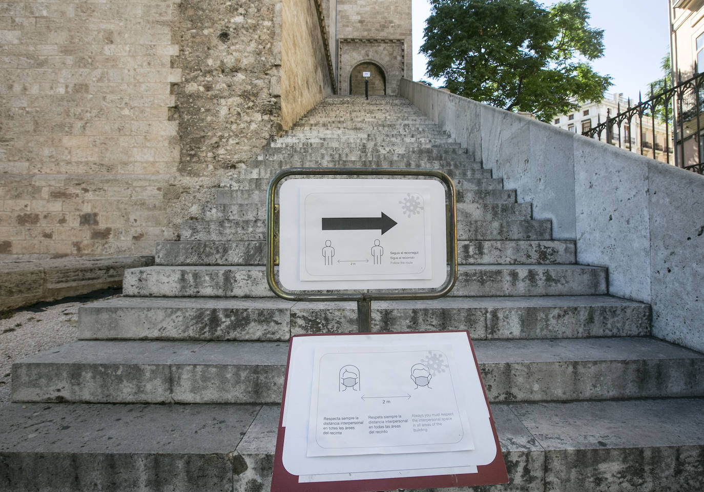 La Lonja, las torres de Serranos y Quart empiezan con refuerzo de medidas y la Ciudad de las Ciencias recibe 28.809 visitantes en ocho días