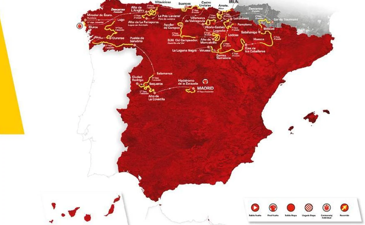 Puebla de Sanabria y Salamanca reemplazan a Portugal en la Vuelta | Las  Provincias