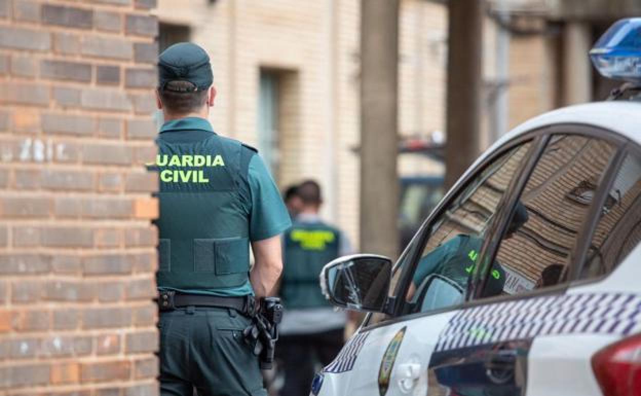 Un dispositivo de la Guardia Civil.