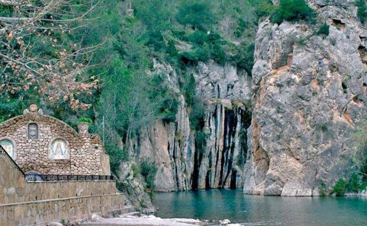 Fuente de Baños, río Mijares, Montanejos. 