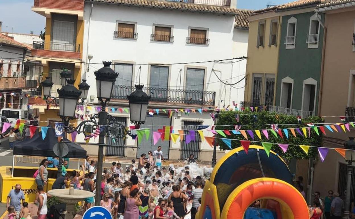 Una de las actividades de la programación de fiestas de Alcàntera de Xùquer de años anteriores. 