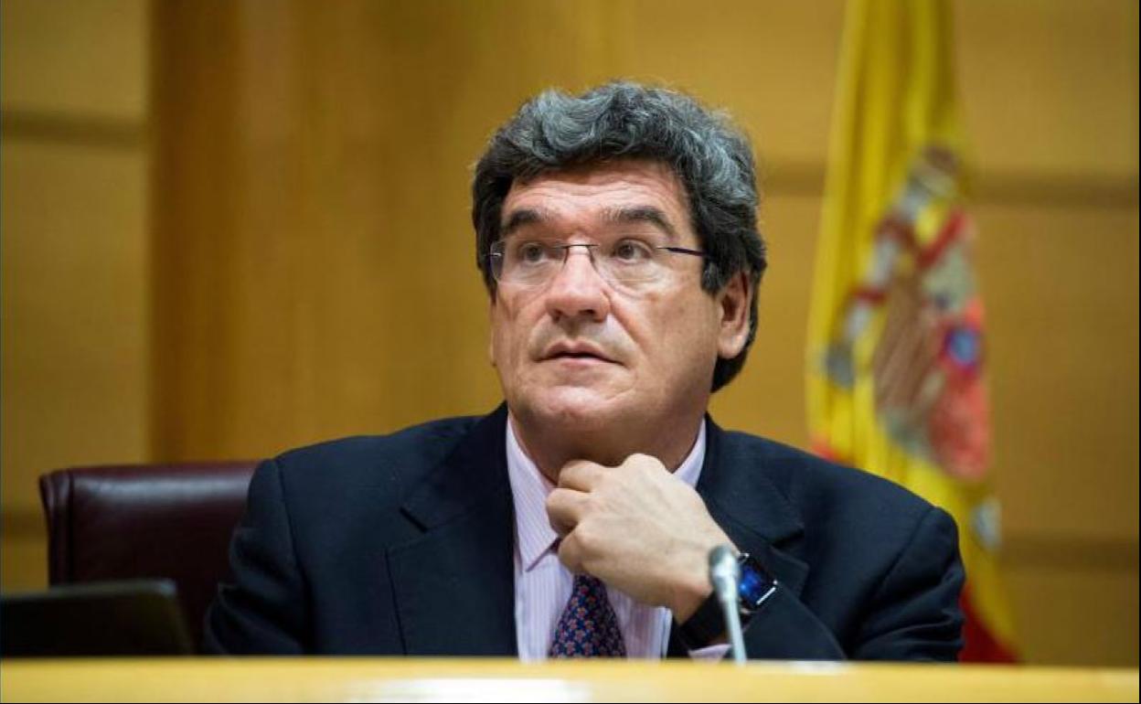 El ministro José Luis Escrivà. 