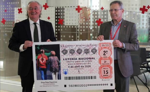 El Sorteo Extraordinario de la Cruz Roja de la Lotería Nacional reparte un premio especial de 15 millones a un décimo