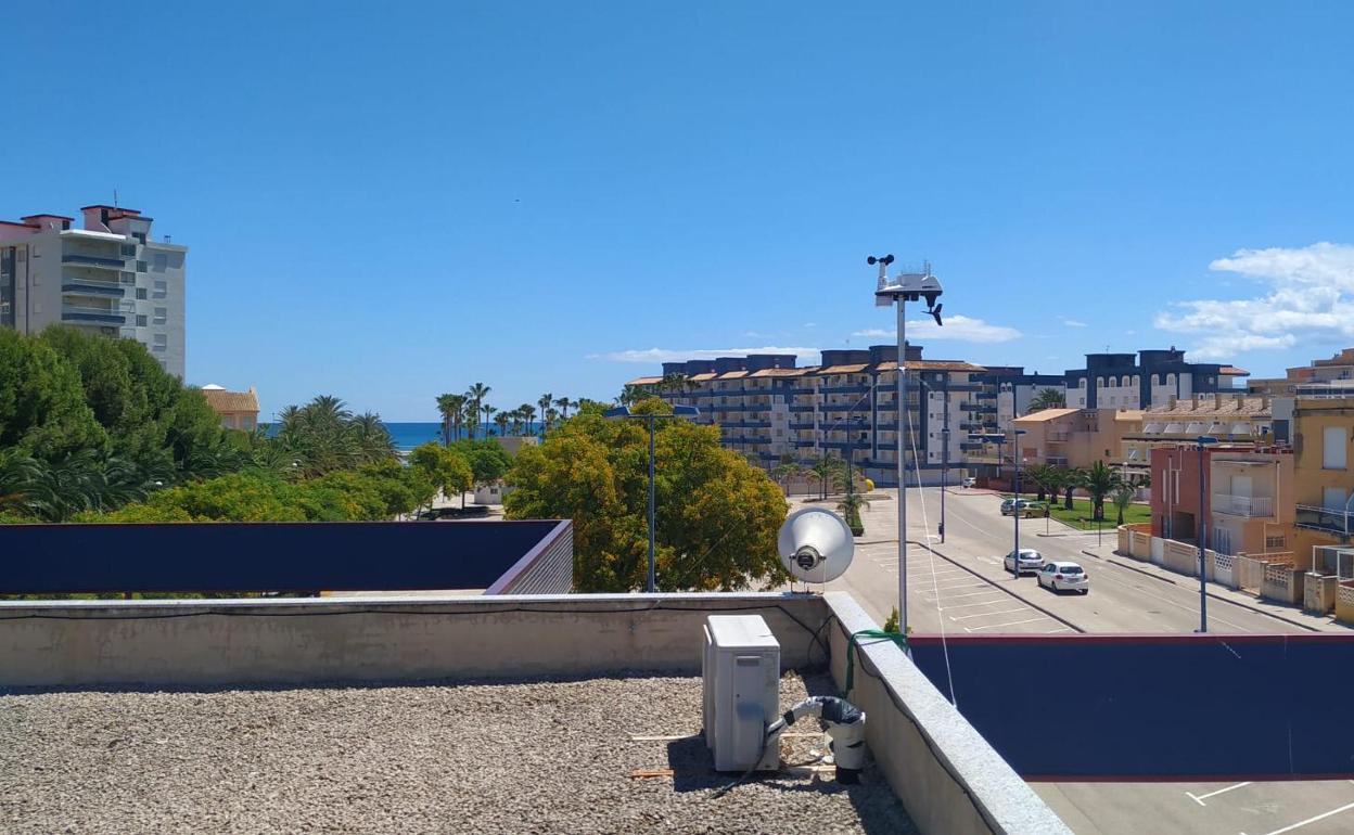 Nueva estación meteorológica de Miramar. 