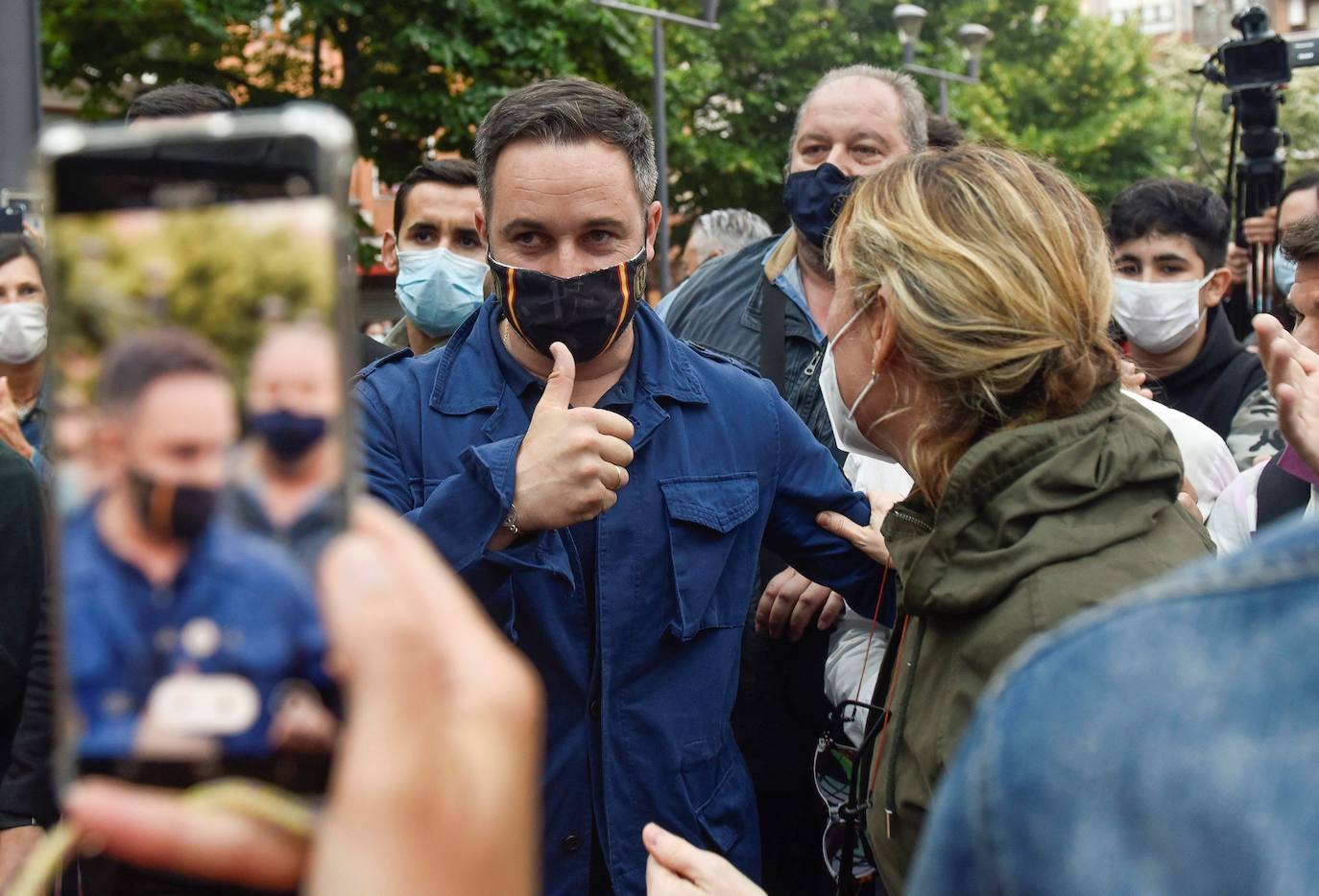 Fotos: Agresión a Vox en Sestao (Vizcaya)