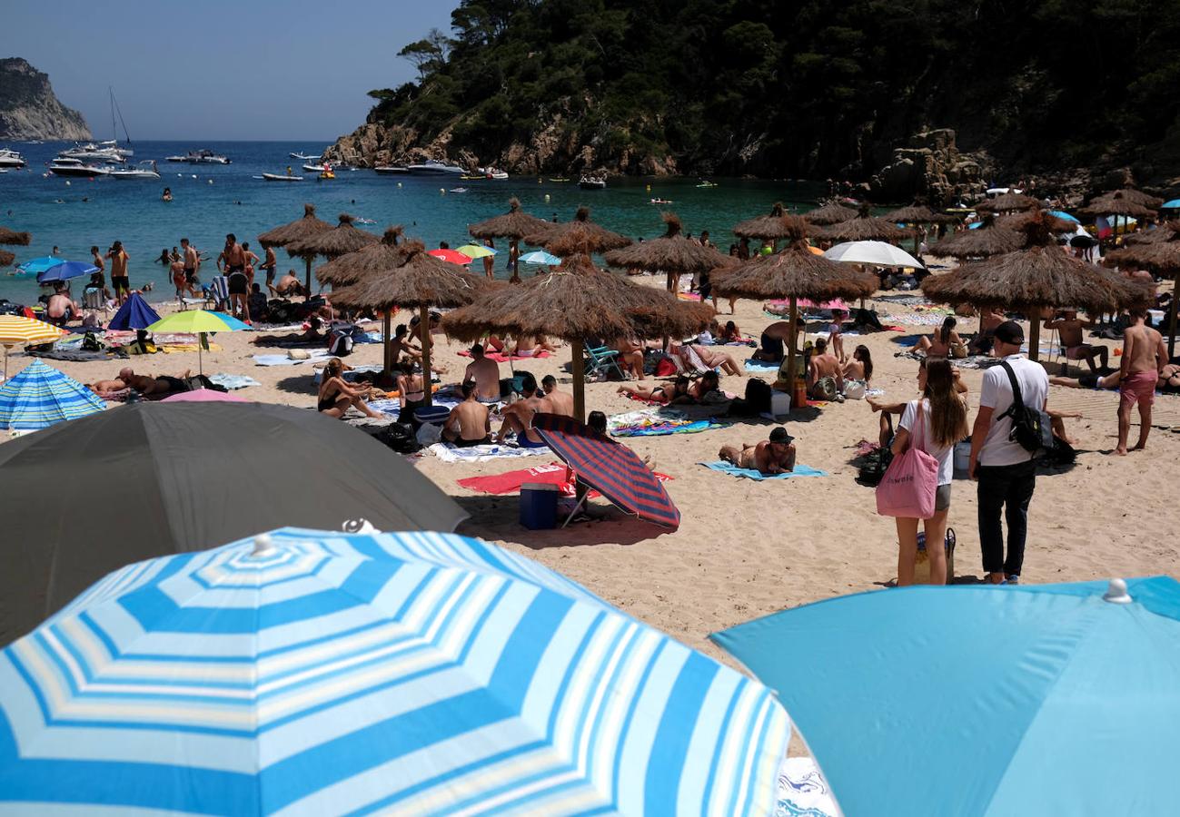 Una de las zonas más visitadas de Girona donde, como en el resto del litoral mediterráneo, hay gente que no cumple con las reglas marcadas