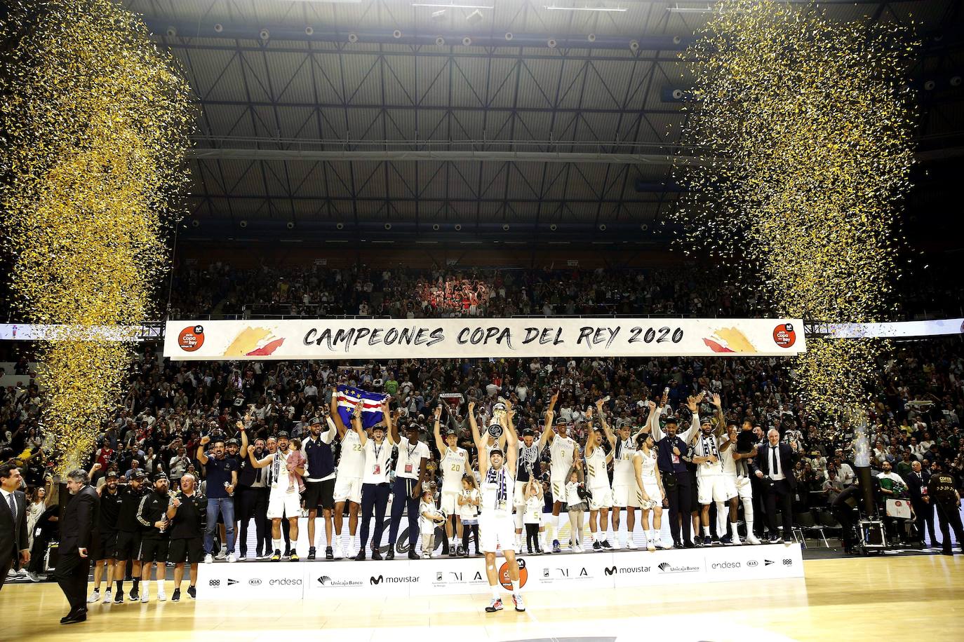 En su interior se celebró uno de los últimso grandes eventos del año 2020, como fue la Copa del Rey de baloncesto, además de los premio Goya del cine español.