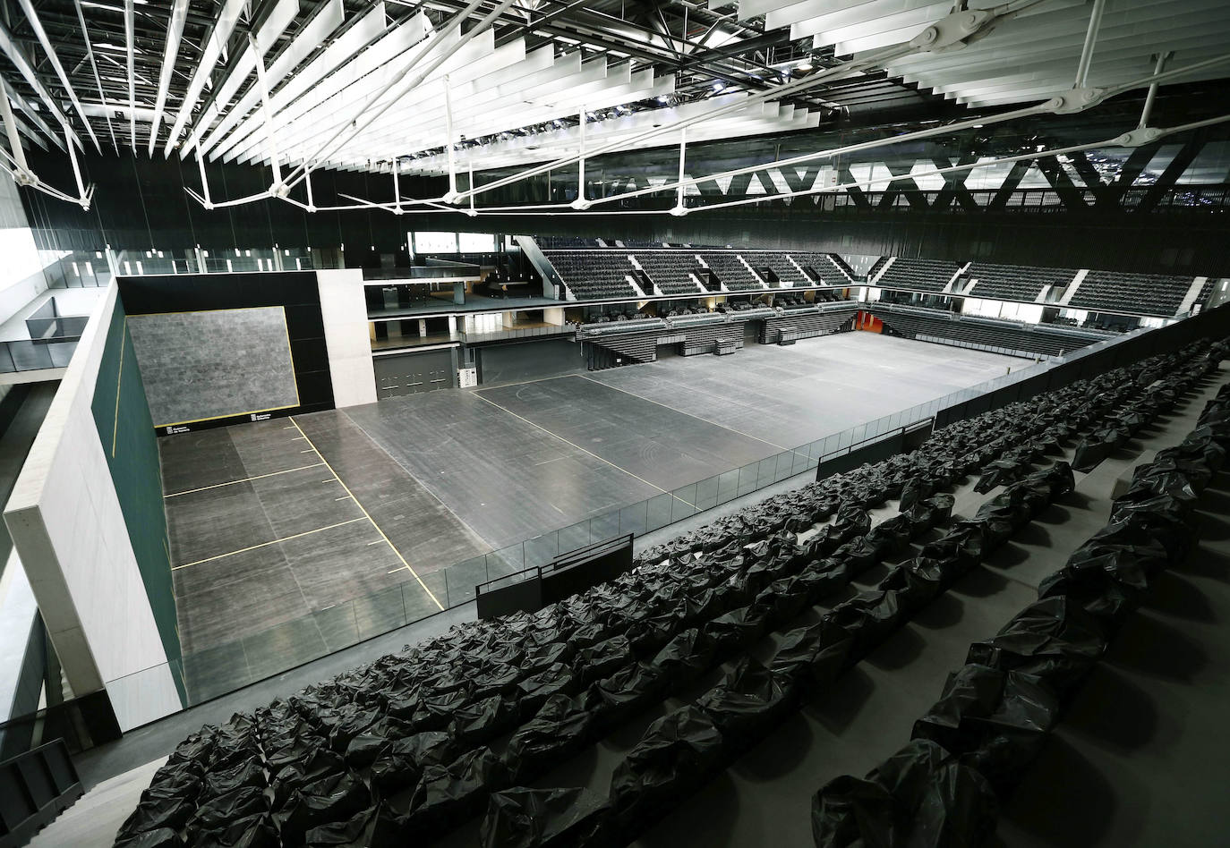 Hasta para la pelota vasca tiene lugar en el Navarra Arena entre los eventos acogidos durante los dos últimos años.