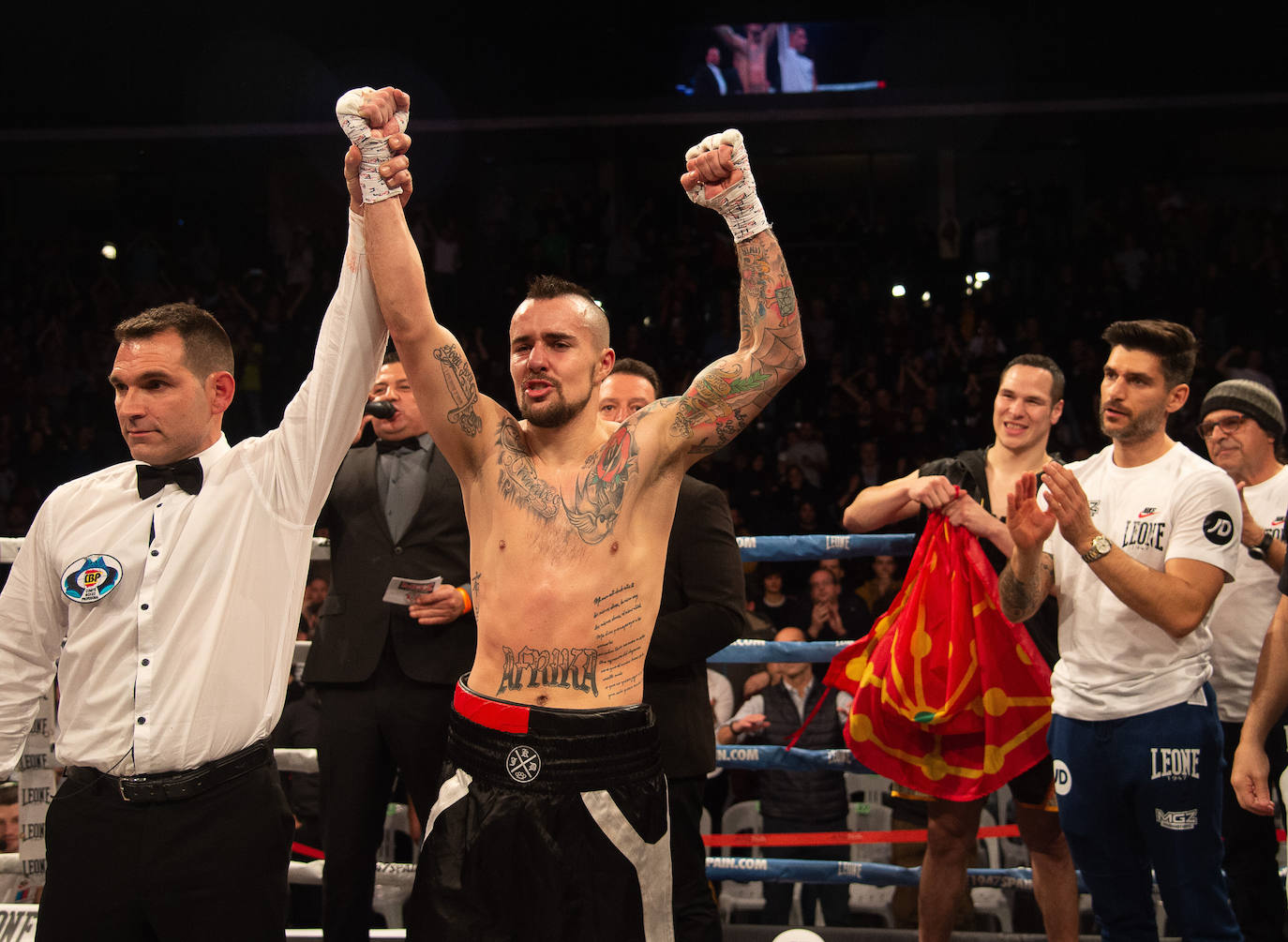 Navarra Arena de Pamplona. Abrió sus puertas en 2018, por lo que es uno de los últimos grandes recintos nacionales que se ha sumado al listado. Se han celebrado eventos muy diversos, como conciertos y campeonatos de boxeo.