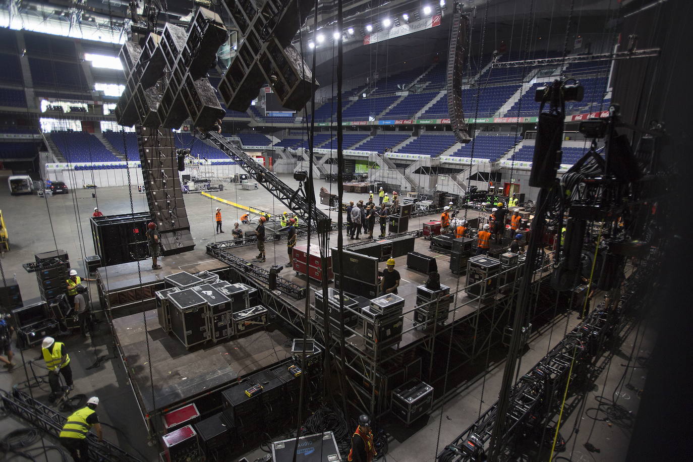 Palacio de los Deportes de Madrid. Los grandes conciertos de las principales figuras musicales casi tienen parada obligada en este recinto de Madrid. Desde su apertura en 2005 se han celebrado una gran varidad de eventos destacando los partidos de baloncesto de Real Madrid y Estudiantes y actuaciones musicales.