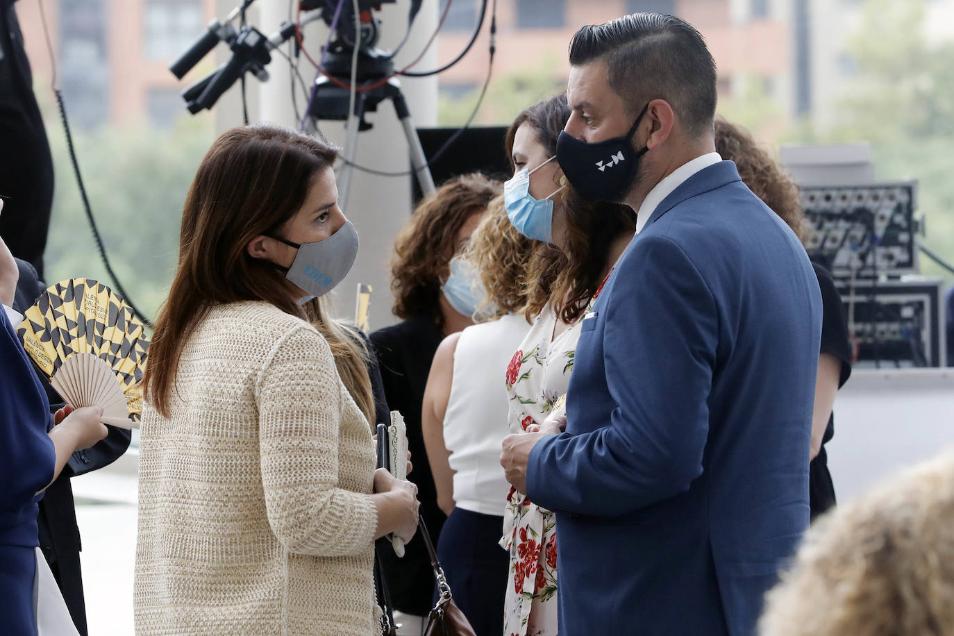 Don Felipe y Doña Letizia entregan en el Museo de las Ciencias los Premios Nacionales de Diseño al presidente de Iberdrola, Ignacio Galán, a Porcelanosa, a la empresa Point y a la diseñadora Marisa Gallén