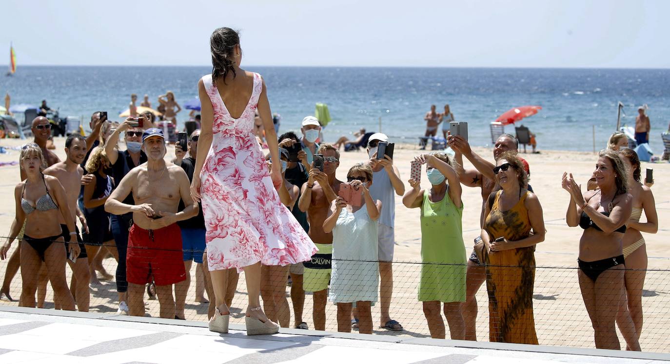 Los reyes Felipe VI y Letizia visitan Benidorm