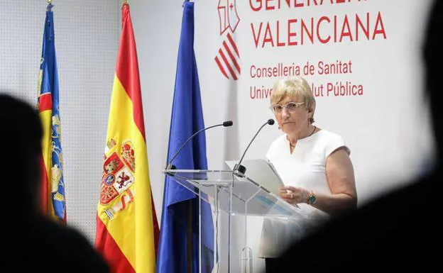 La consellera Ana Barceló. 
