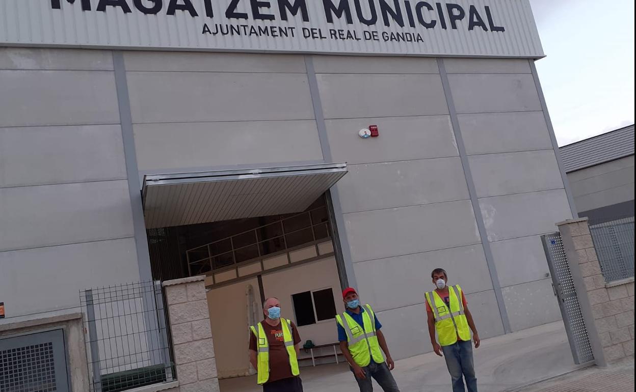 El Real de Gandia da empleo a parados del sector agrícola