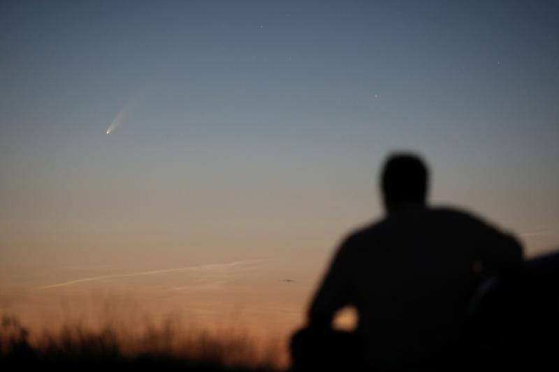 Fotos: Fotos del paso del cometa Neowise, que se puede ver a simple vista