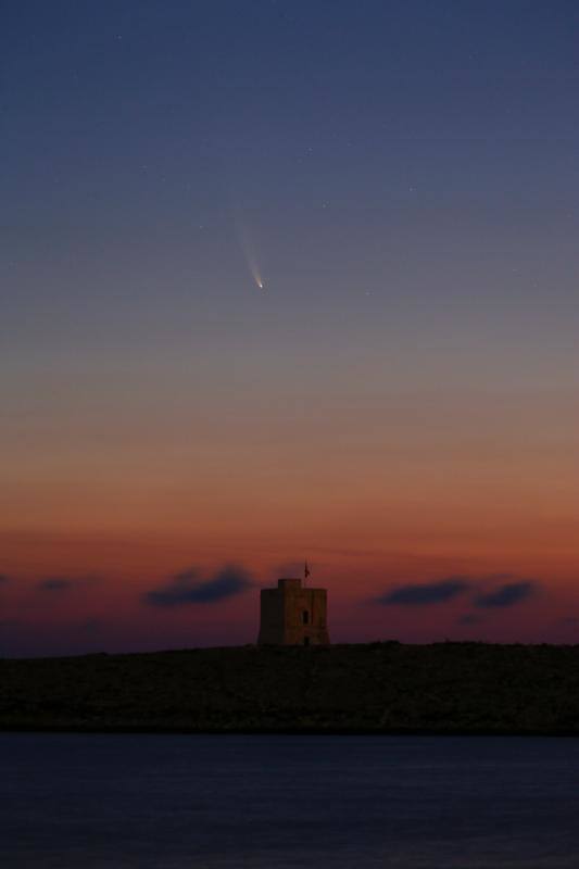 Fotos: Fotos del paso del cometa Neowise, que se puede ver a simple vista