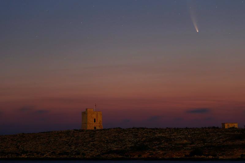 Fotos: Fotos del paso del cometa Neowise, que se puede ver a simple vista