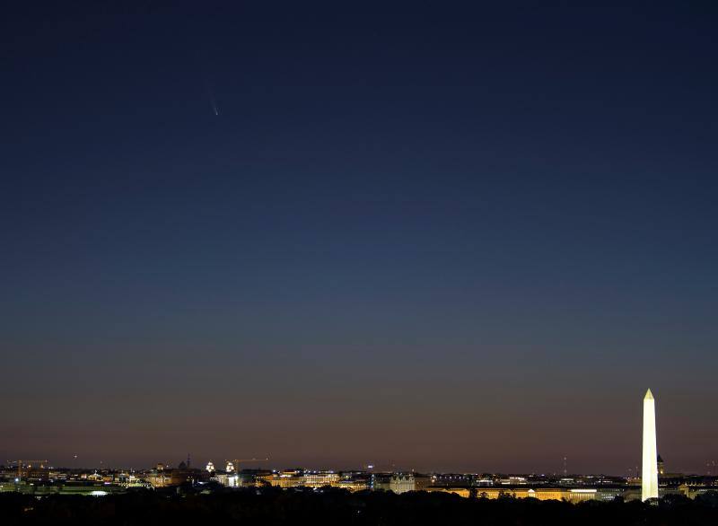 Fotos: Fotos del paso del cometa Neowise, que se puede ver a simple vista