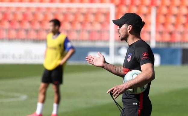 El Cholo Simeone, entrenador del Atlético. 