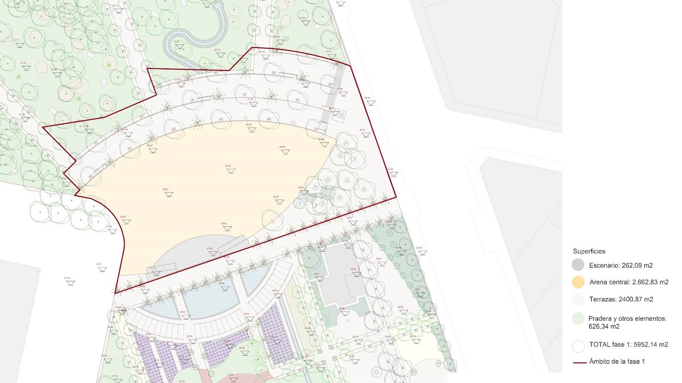 Así será la fase 1 de la remodelación del parque del Oeste de Valencia