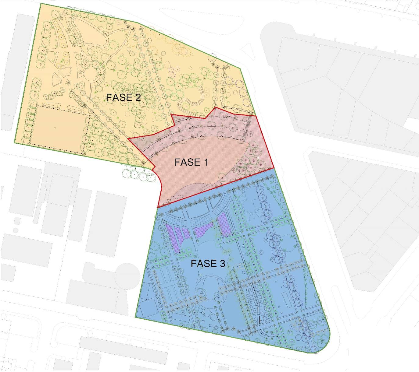 Así será la fase 1 de la remodelación del parque del Oeste de Valencia