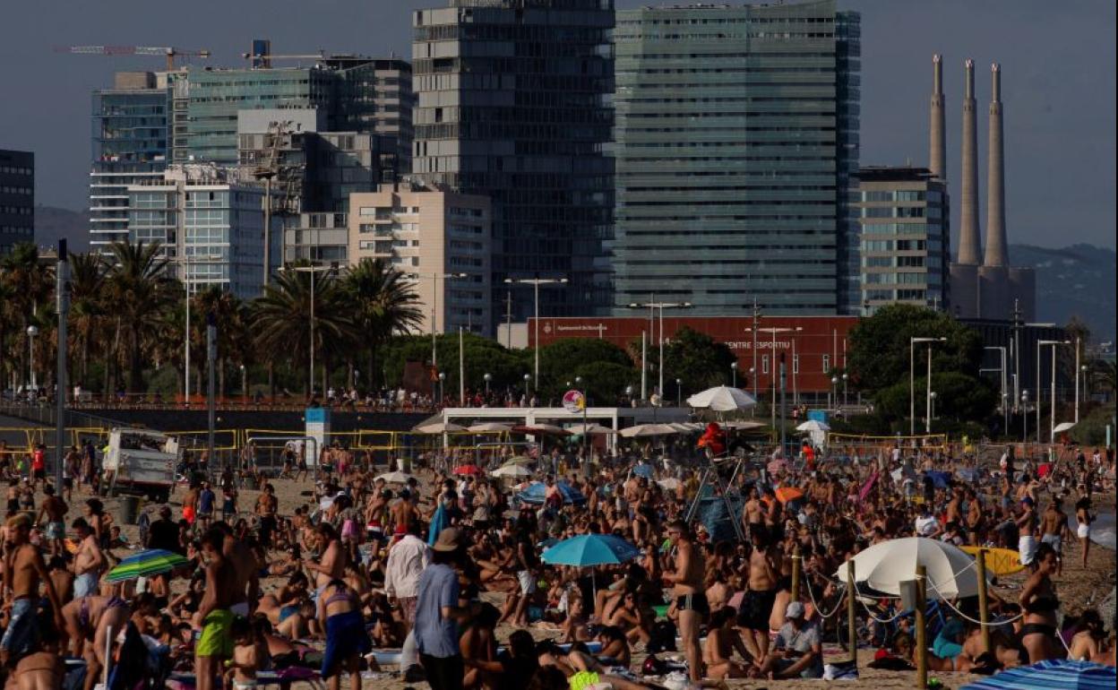 Playa de Barcelona.