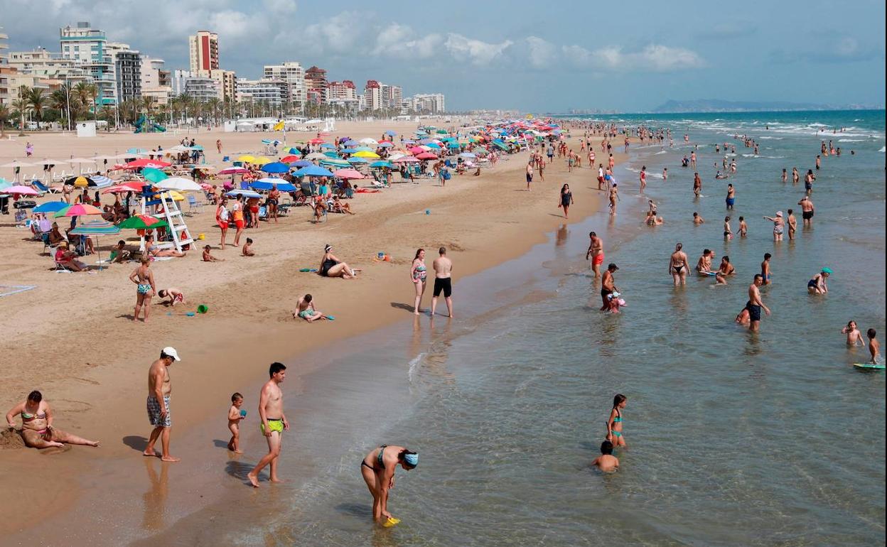 Playa de Gandia.