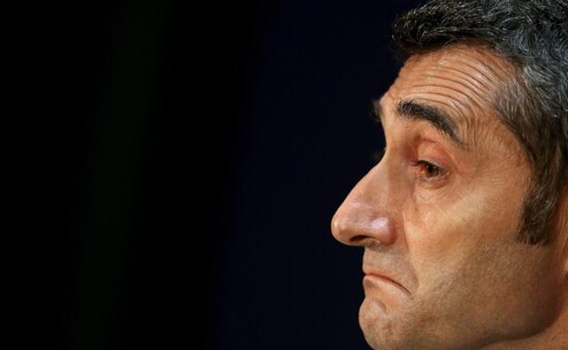 Ernesto Valverde, ex entrenador del Barcelona. 