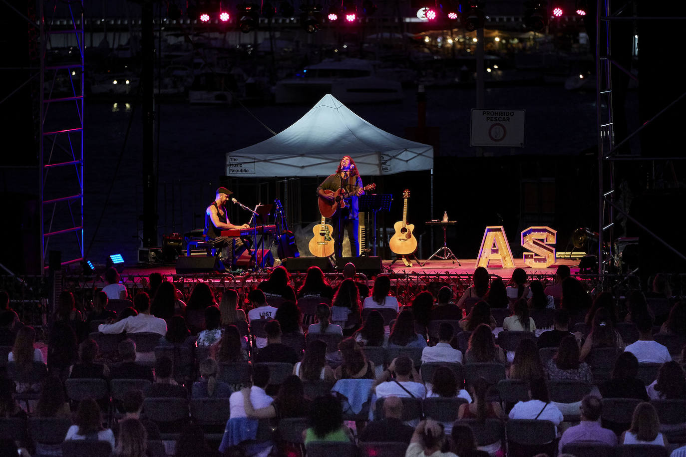 Fotos: Primer concierto en la Marina tras el estado de alarma