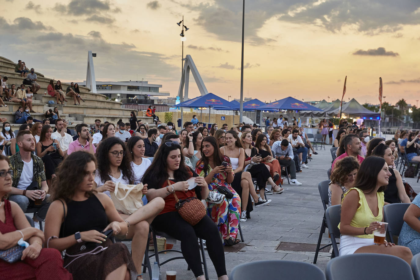 Fotos: Primer concierto en la Marina tras el estado de alarma