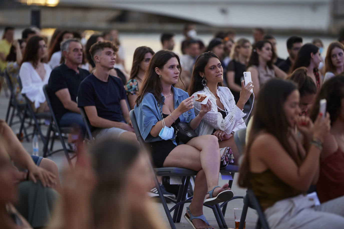 Fotos: Primer concierto en la Marina tras el estado de alarma