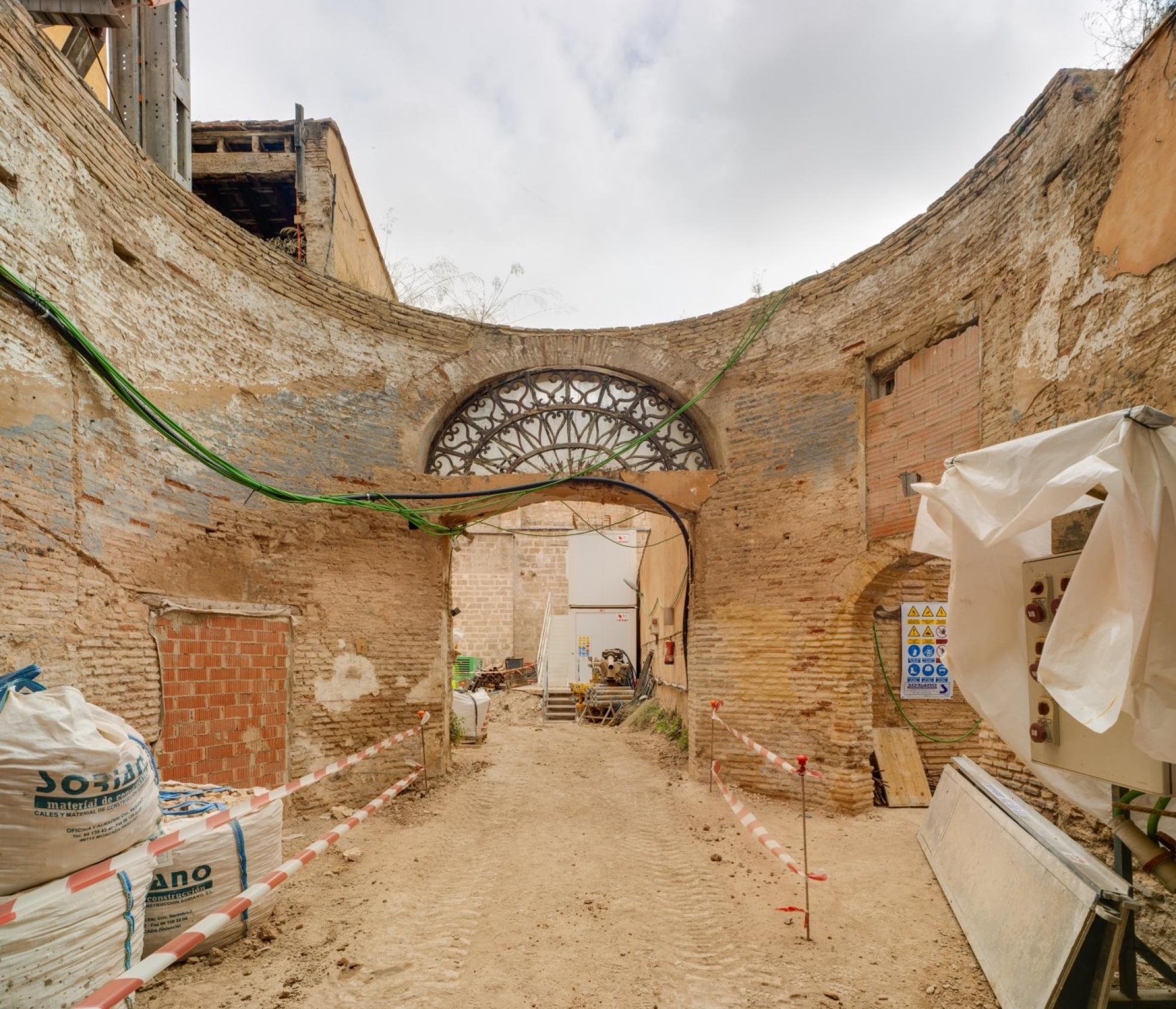 El Centro de Arte Hortensia Herrero se alza en el Palacio de Valeriola