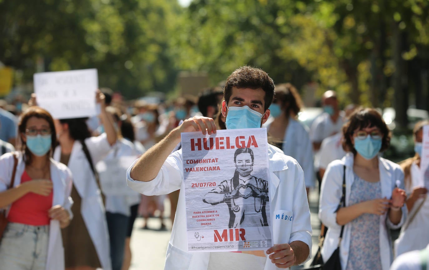 Huelga de MIR en los hospitales valencianos