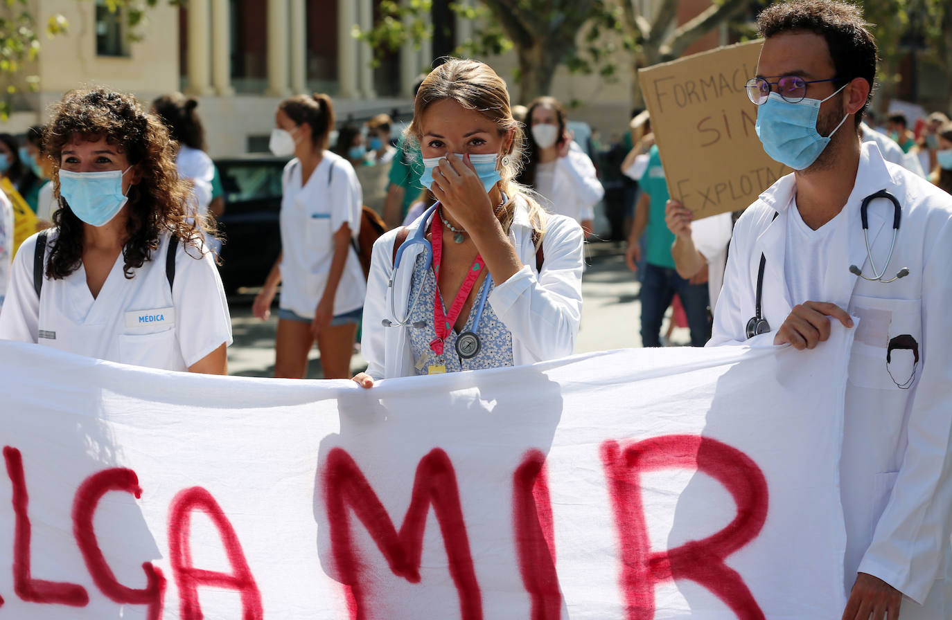 Huelga de MIR en los hospitales valencianos