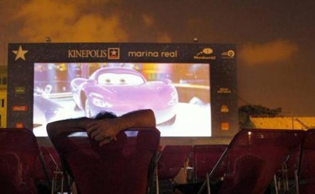 El cine al aire libre se podrá disfrutar en el centro de Valencia.