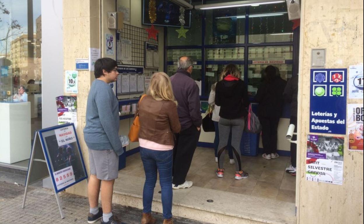 Administración de lotería.