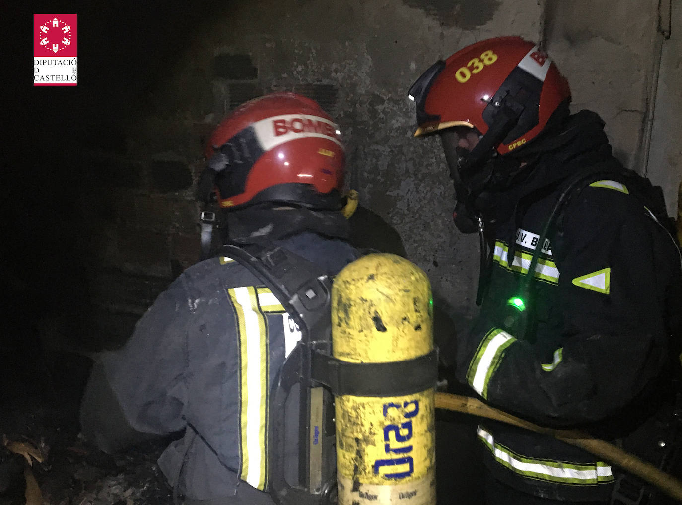 Fotos: Fallece una mujer en el incendio de una vivienda en Segorbe
