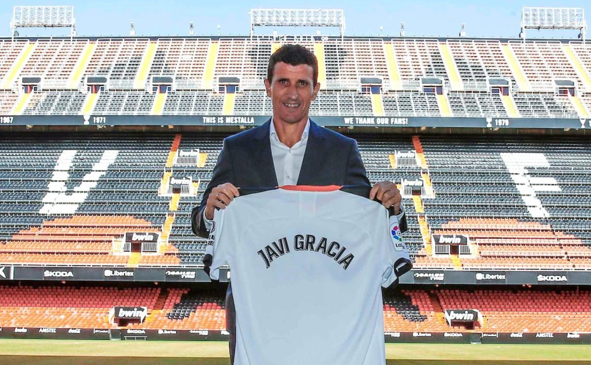 Javi Gracia, nuevo entrenador del Valencia CF.