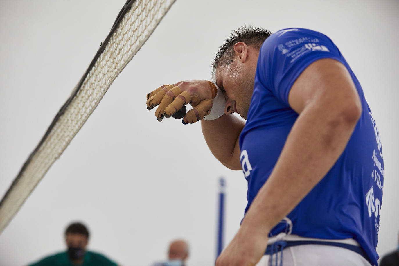 Puchol II, Tomàs II y Guillermo, campeones ante Pere Roc II, Javi y Carlos (60-45) en el Trinquet de Pelayo de Valencia.