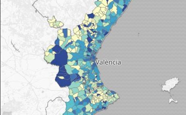 Coronavirus en Valencia | El coronavirus cerca la ciudad de Valencia: 435 casos en una semana