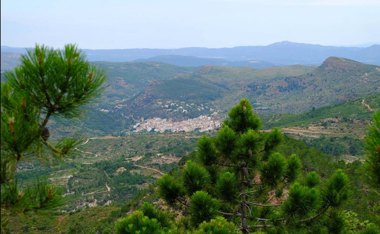 Panorámica desde el Gorgo. 