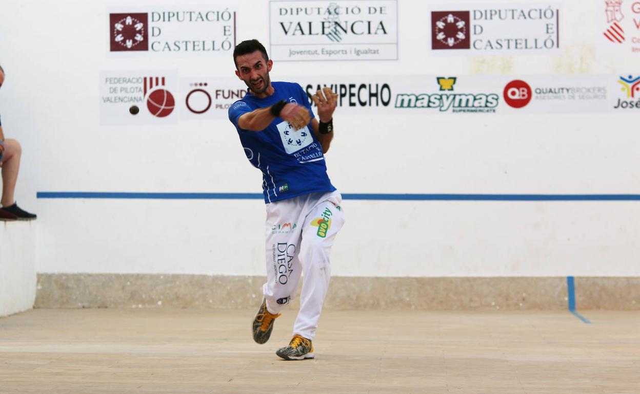 Marc, durante una partida. 